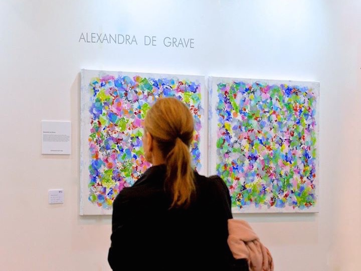 Alexandra De Grave Exposition Affordable art fair Hong Kong